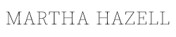 Martha Hazell Logo